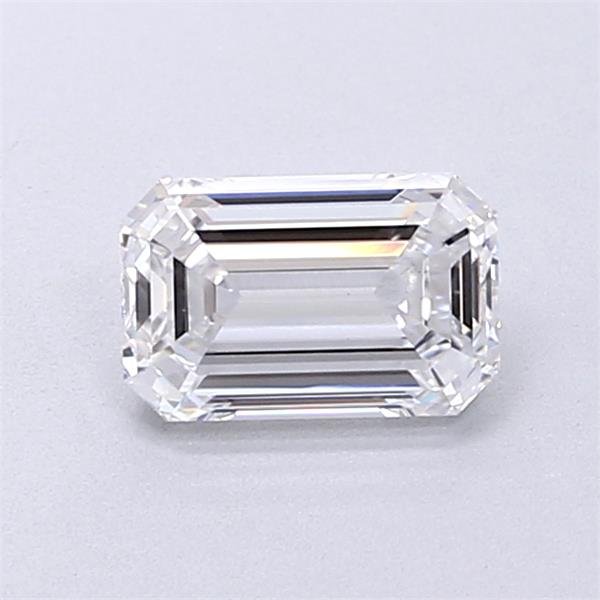 0.96ct D VVS2 Excellent Cut Emerald Lab Grown Diamond