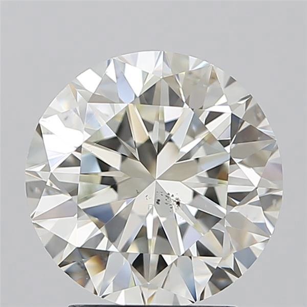 3.01ct I SI1 Excellent Cut Round Diamond