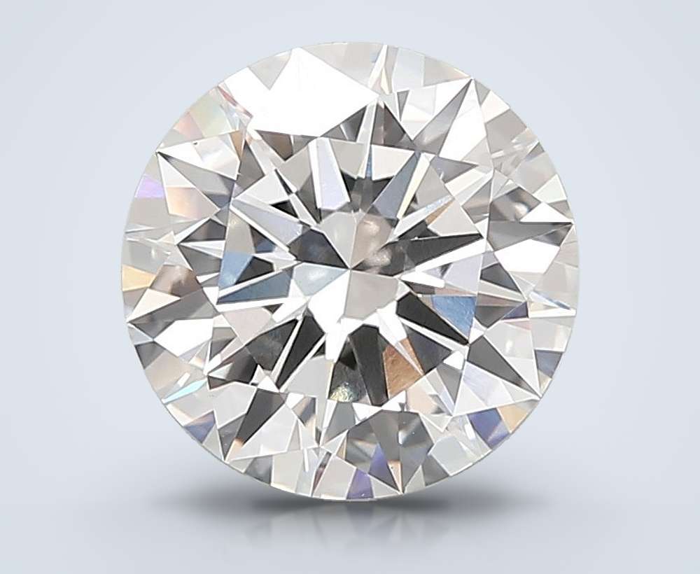 8.01 Carat Round Lab Diamond