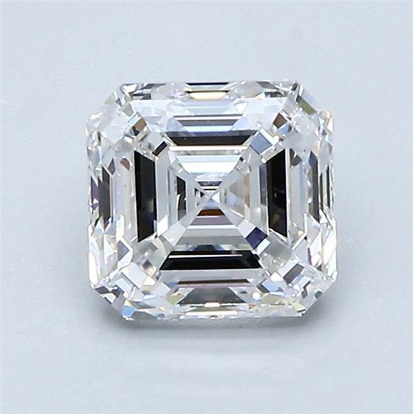 1.30ct E VS1 Very Good Cut Asscher Diamond