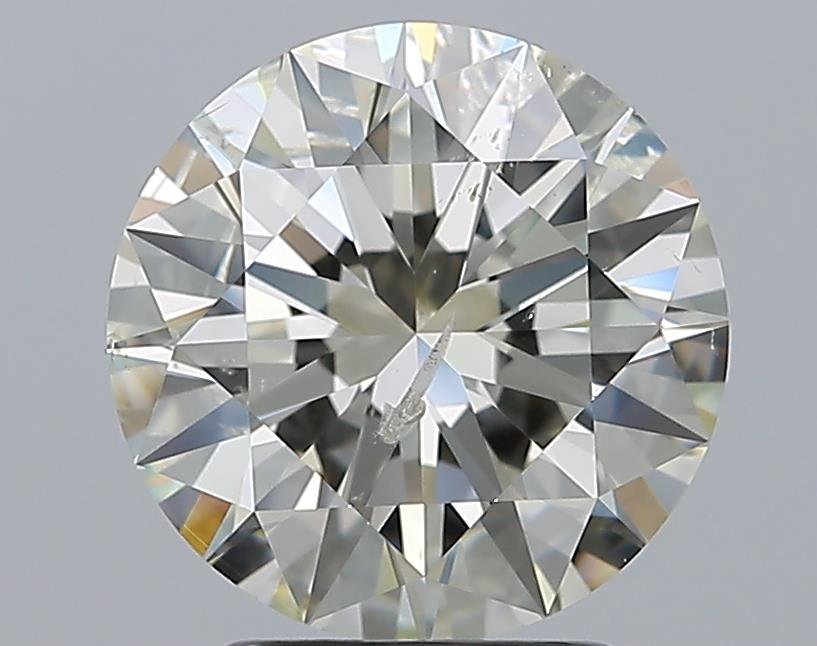 3.01 Carat Round Natural Diamond