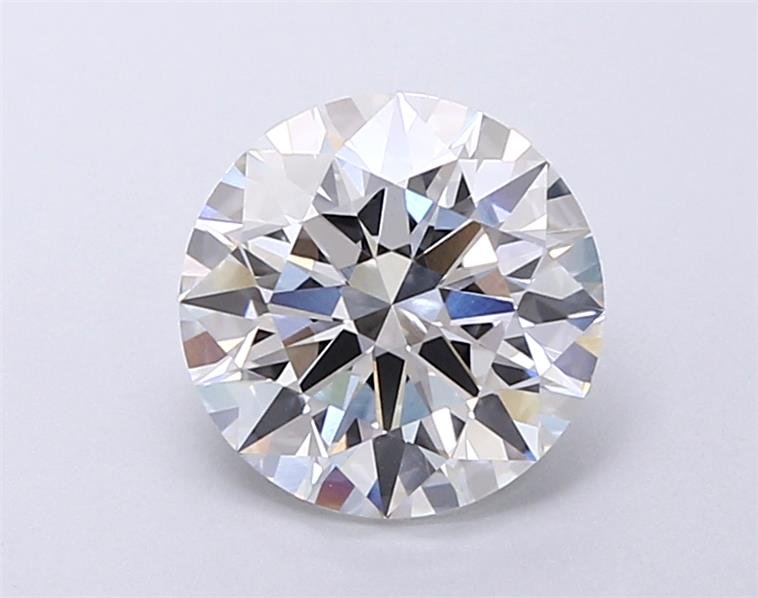 2.17ct E VVS2 Rare Carat Ideal Cut Round Lab Grown Diamond