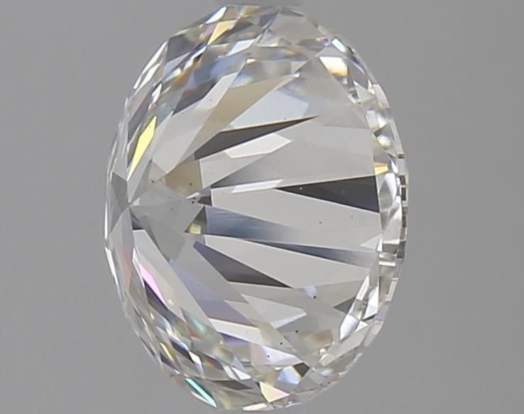 3.17ct F SI1 Rare Carat Ideal Cut Round Lab Grown Diamond