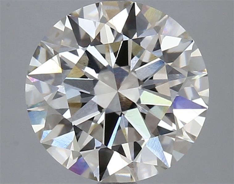 3.66ct H VS2 Rare Carat Ideal Cut Round Lab Grown Diamond