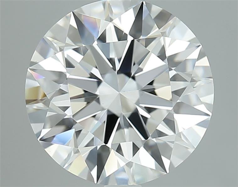 3.05ct D VS1 Rare Carat Ideal Cut Round Diamond
