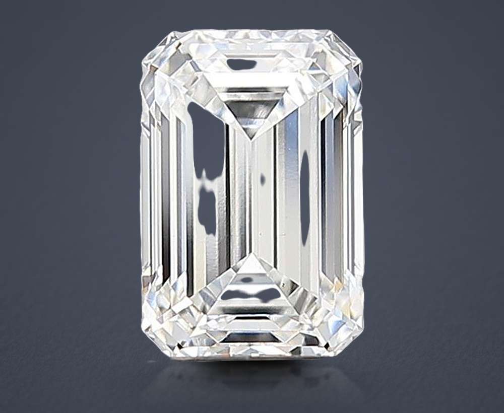 1.54 Carat Emerald Lab Diamond