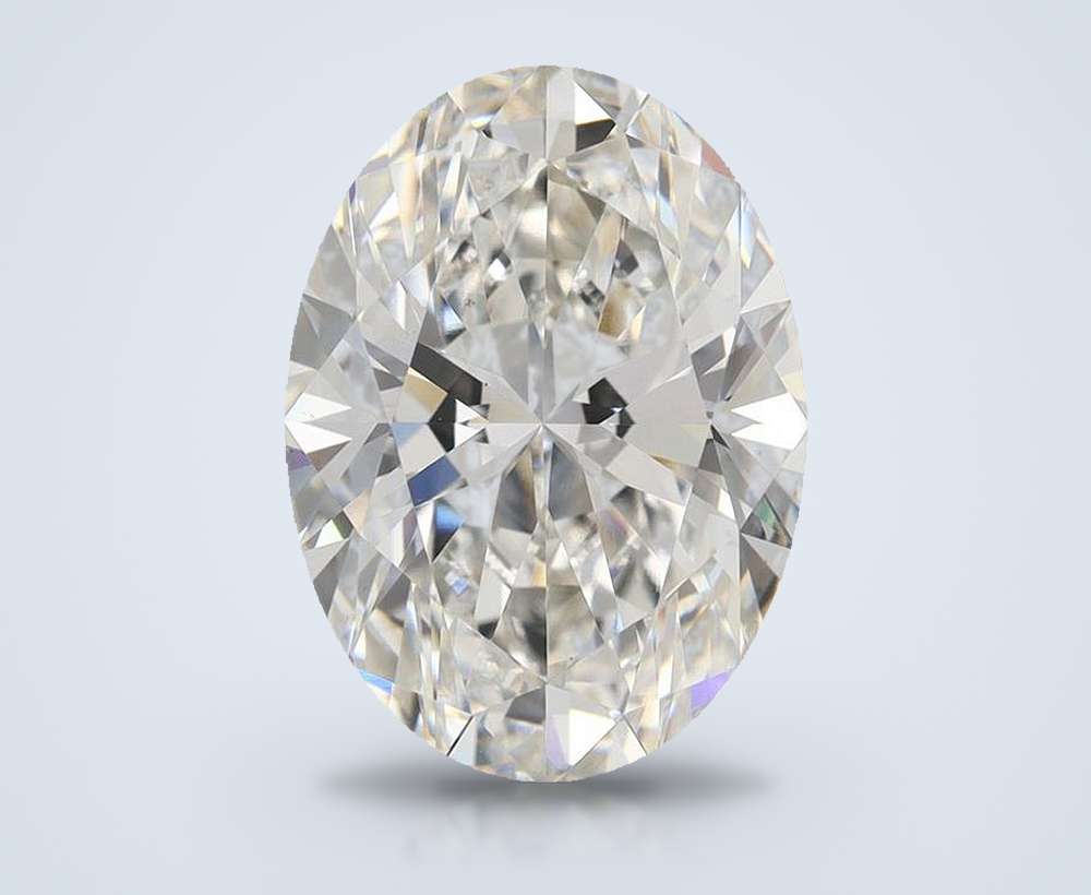 6.01 Carat Oval Lab Diamond