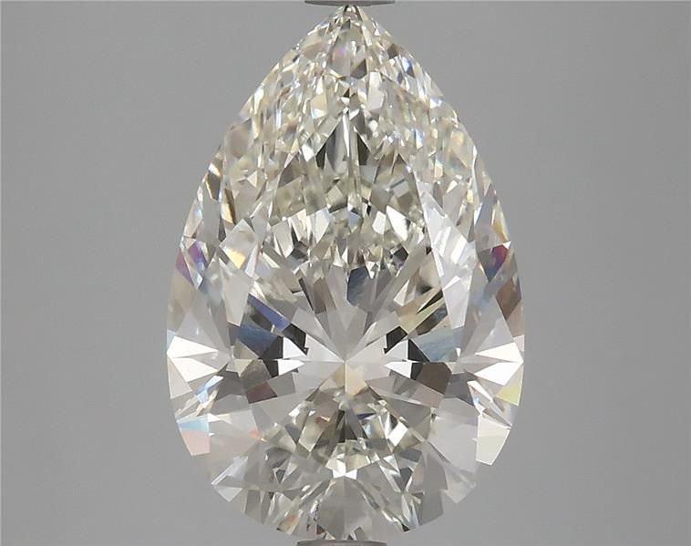 3.56ct H VS1 Rare Carat Ideal Cut Pear Lab Grown Diamond