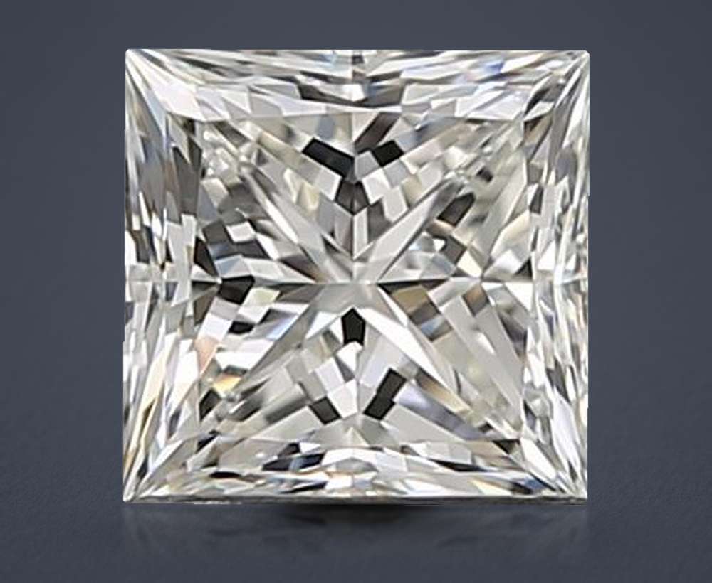 0.90 Carat Princess Natural Diamond