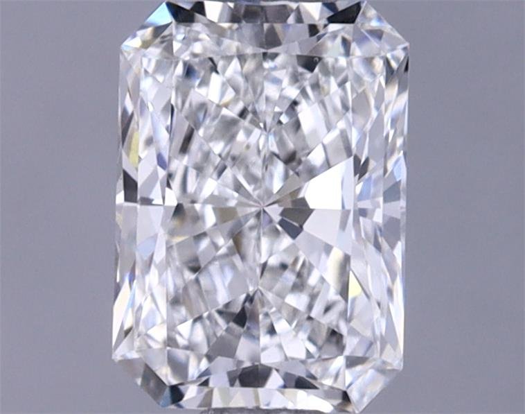 0.88ct F VVS2 Rare Carat Ideal Cut Radiant Lab Grown Diamond