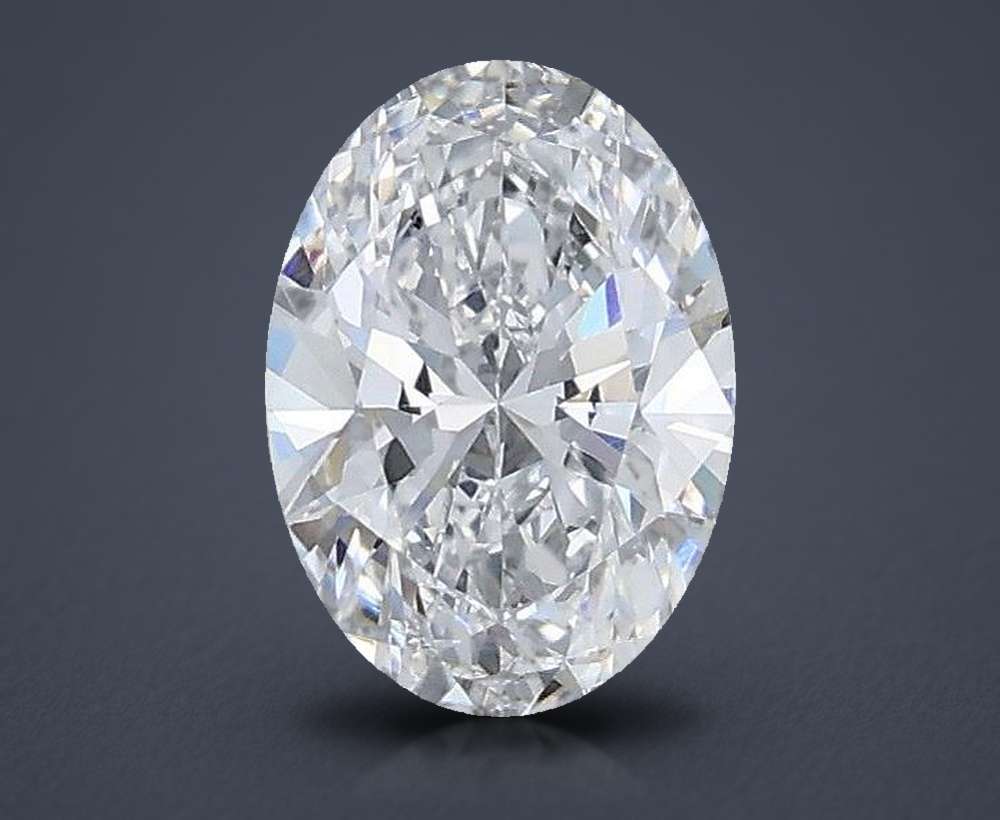 0.51 Carat Oval Lab Diamond