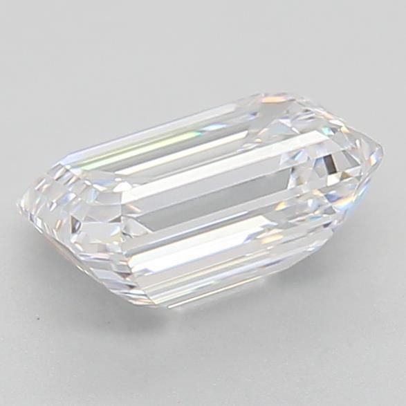 1.14ct D VVS2 Rare Carat Ideal Cut Emerald Lab Grown Diamond