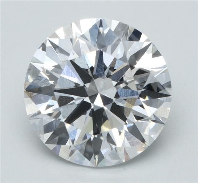 3.30ct G VS1 Rare Carat Ideal Cut Round Lab Grown Diamond