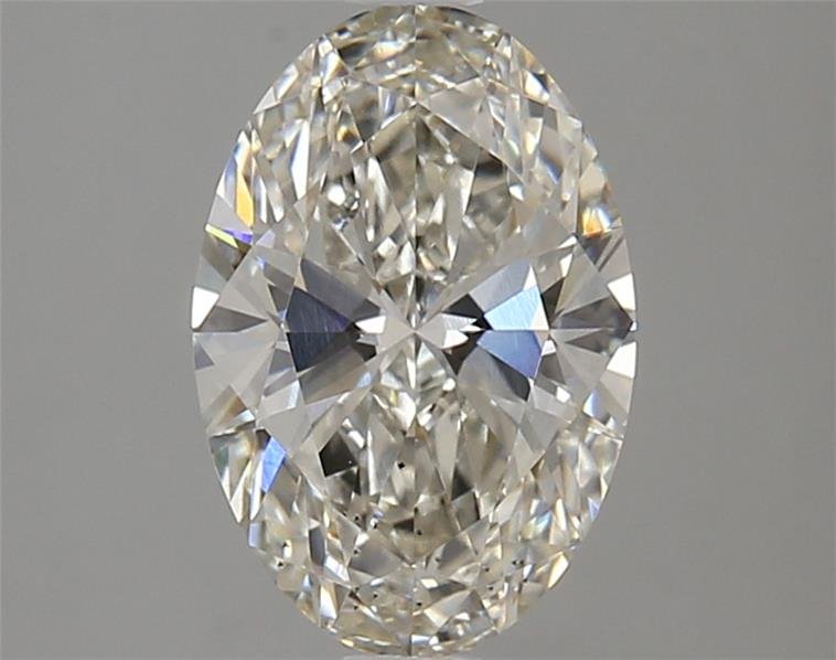 2.18ct H VS2 Rare Carat Ideal Cut Oval Lab Grown Diamond