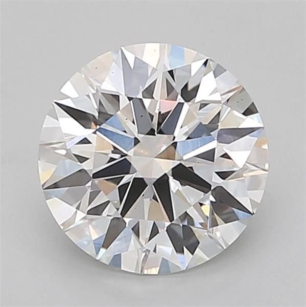 2.01ct E VS1 Rare Carat Ideal Cut Round Lab Grown Diamond