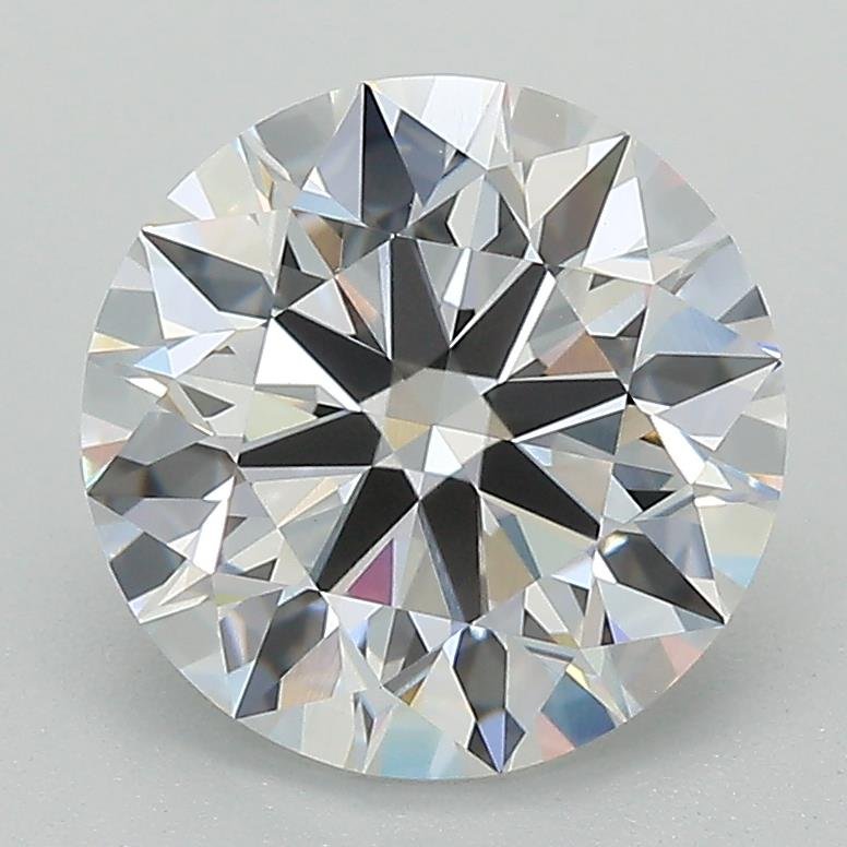 2.70ct D VS1 Rare Carat Ideal Cut Round Lab Grown Diamond