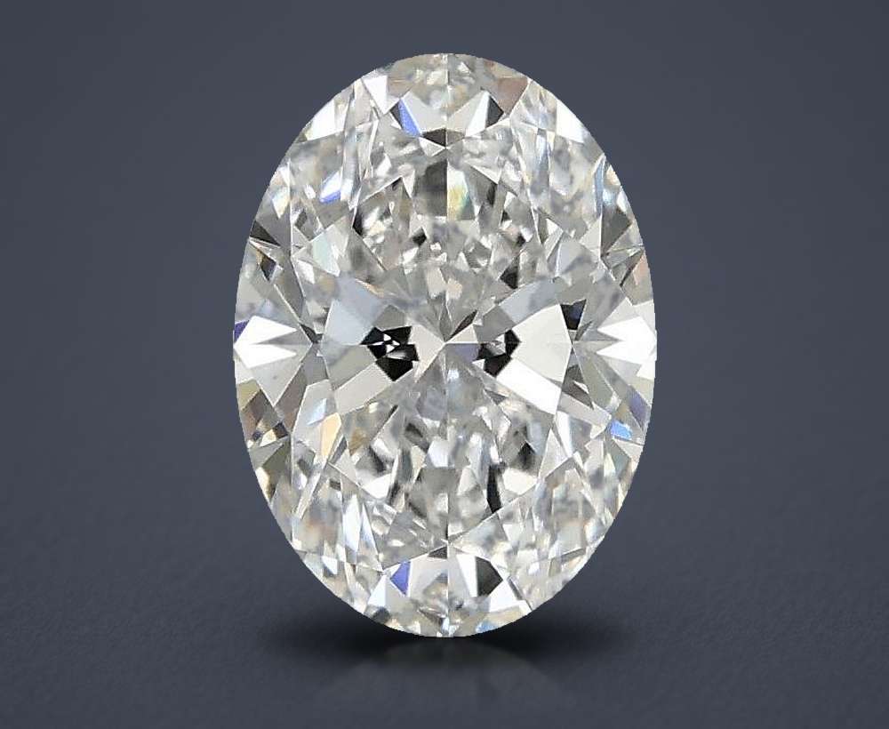 1.28 Carat Oval Lab Diamond
