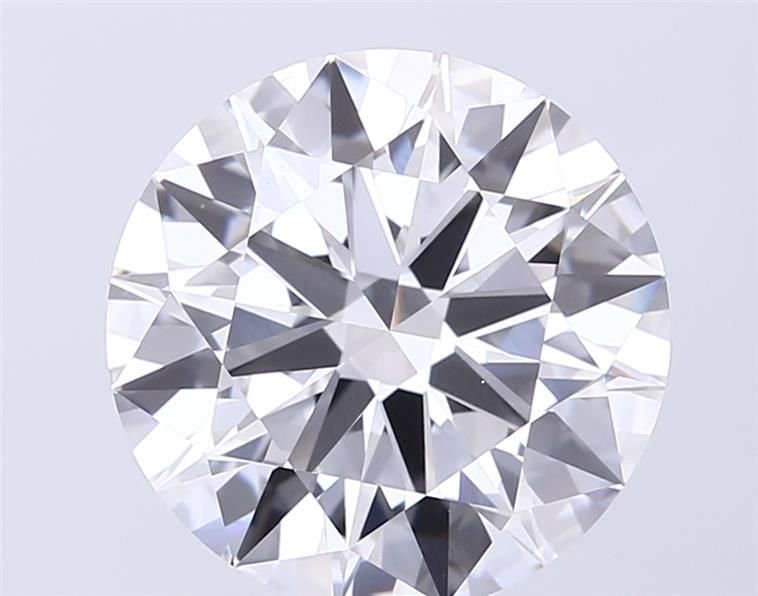 6.40ct D VVS2 Rare Carat Ideal Cut Round Lab Grown Diamond