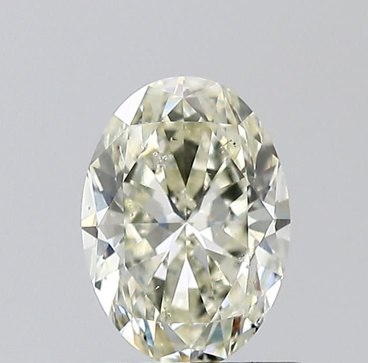 0.90ct J SI1 Rare Carat Ideal Cut Oval Diamond
