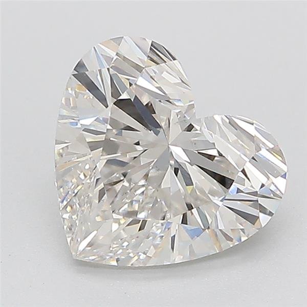 2.07ct G VS2 Rare Carat Ideal Cut Heart Lab Grown Diamond