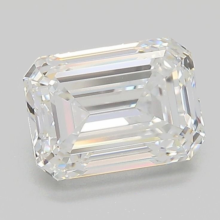 2.08ct D VS1 Very Good Cut Emerald Lab Grown Diamond