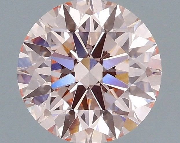 1.52 Ct. Fancy Intense Pink Round Lab Diamond