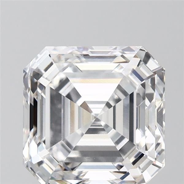 3.02ct E VVS2 Rare Carat Ideal Cut Asscher Lab Grown Diamond