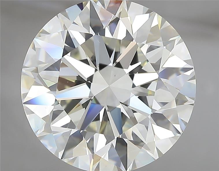 5.82ct I VVS2 Rare Carat Ideal Cut Round Diamond