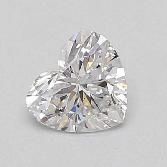 0.86ct D VS2 Rare Carat Ideal Cut Heart Lab Grown Diamond