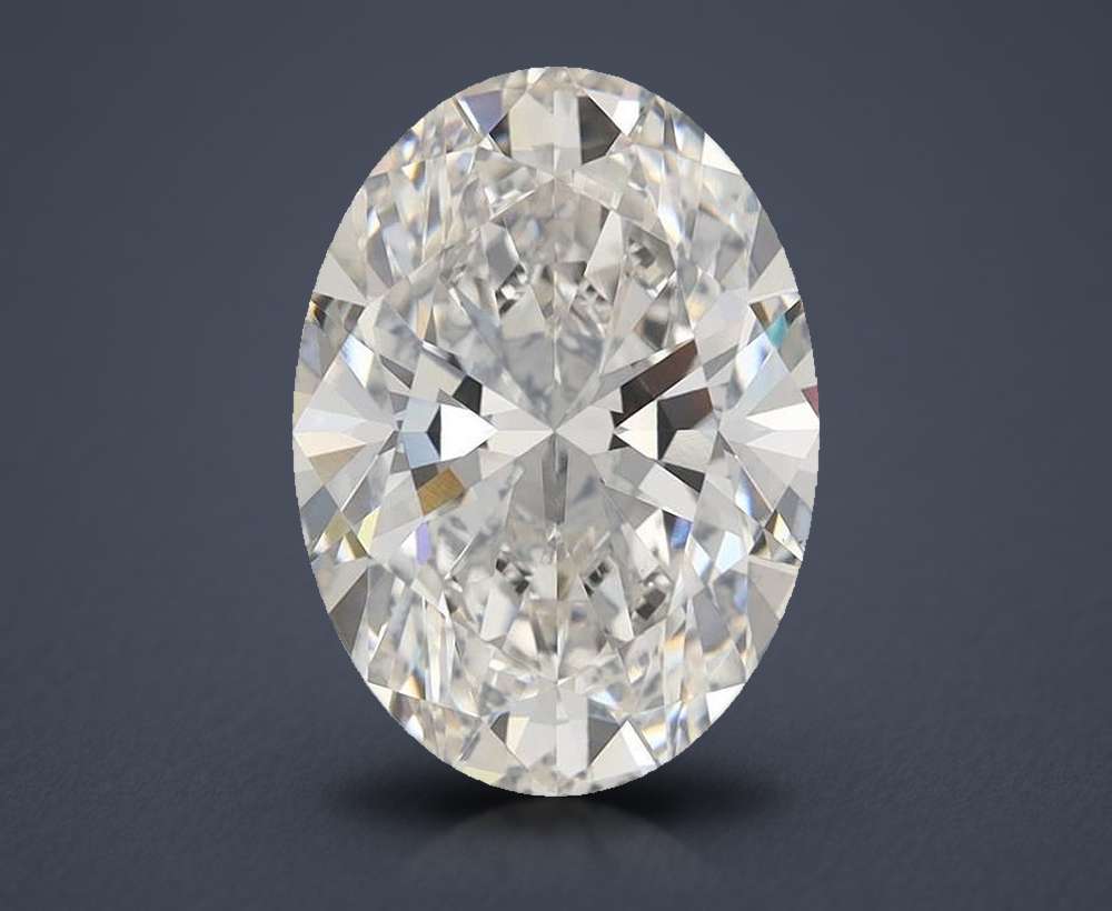 5.47 Carat Oval Lab Diamond