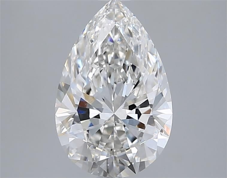 2.01ct H VS1 Rare Carat Ideal Cut Pear Lab Grown Diamond