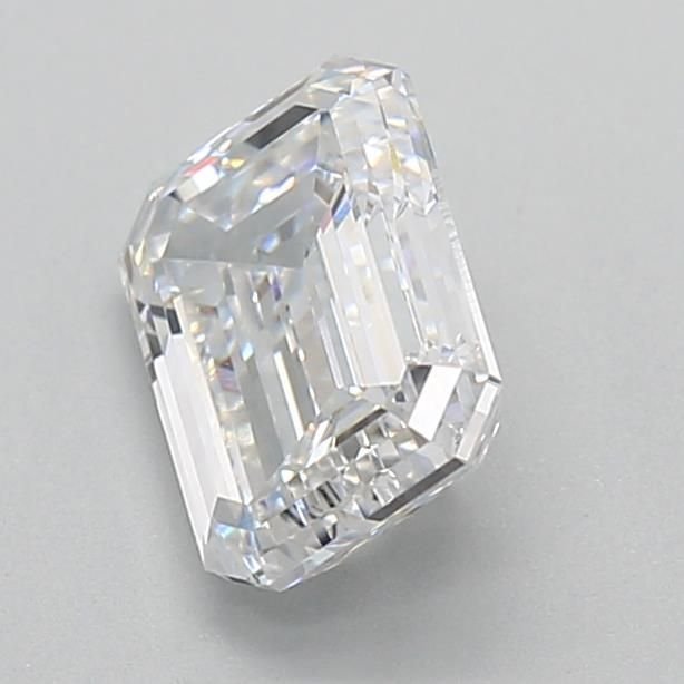 1.55ct D VS1 Rare Carat Ideal Cut Emerald Lab Grown Diamond