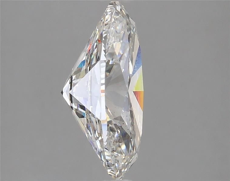 2.87ct H VS2 Rare Carat Ideal Cut Oval Lab Grown Diamond