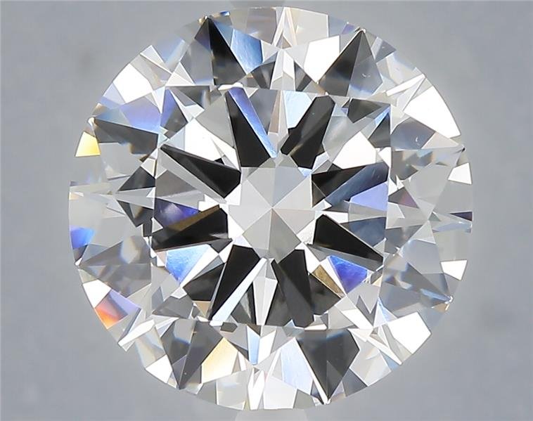 7.01 Carat Round Lab Diamond