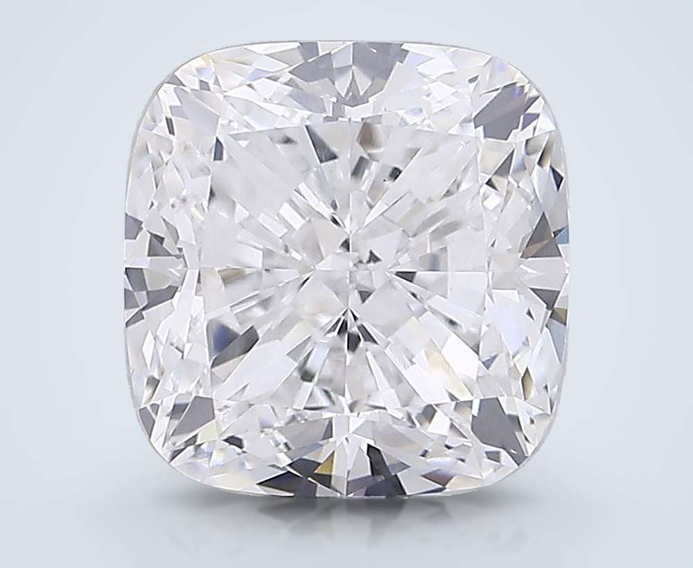 5.52 Carat Cushion Lab Diamond