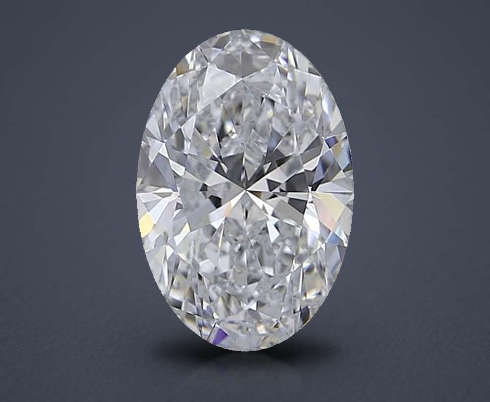 0.81 Carat Oval Lab Diamond