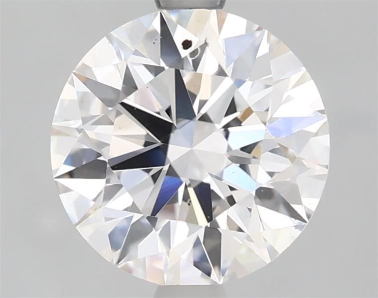 2.02ct E SI1 Rare Carat Ideal Cut Round Lab Grown Diamond