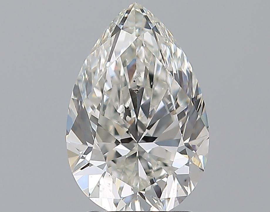 2.51ct I VS2 Rare Carat Ideal Cut Pear Diamond