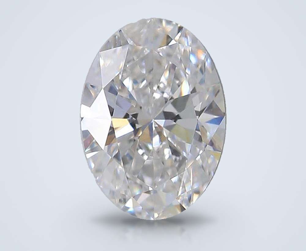 1.00 Carat Oval Lab Diamond