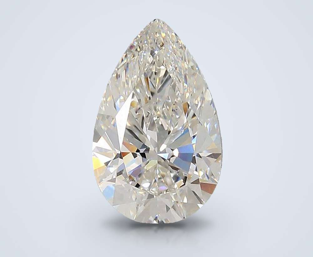 2.54 Carat Pear Lab Diamond