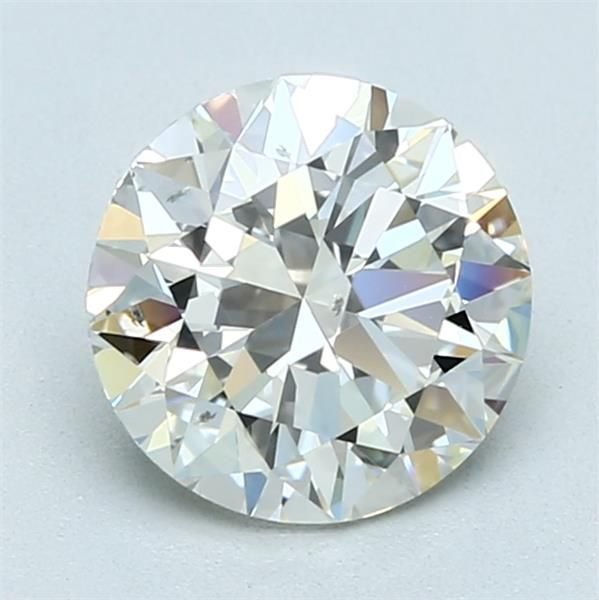 1.70ct K SI1 Rare Carat Ideal Cut Round Diamond