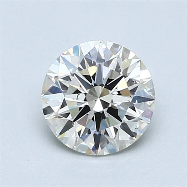 1.08ct K SI1 Rare Carat Ideal Cut Round Diamond