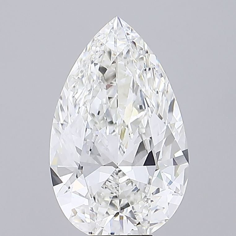 11.06ct G VVS2 Excellent Cut Pear Lab Grown Diamond