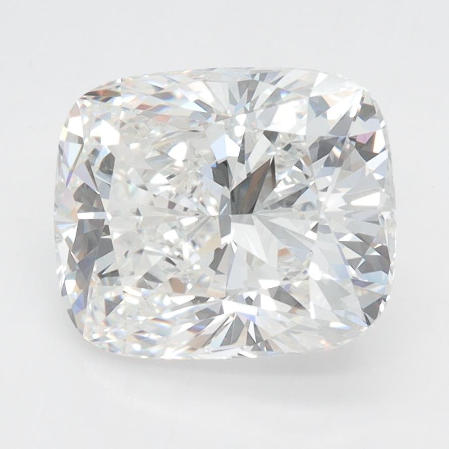 3.09ct E VVS1 Rare Carat Ideal Cut Cushion Lab Grown Diamond