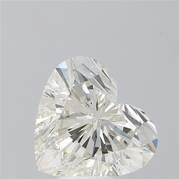 6.03ct I VS2 Rare Carat Ideal Cut Heart Lab Grown Diamond