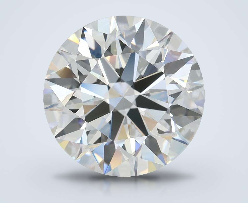 4.38 Carat Round Lab Diamond