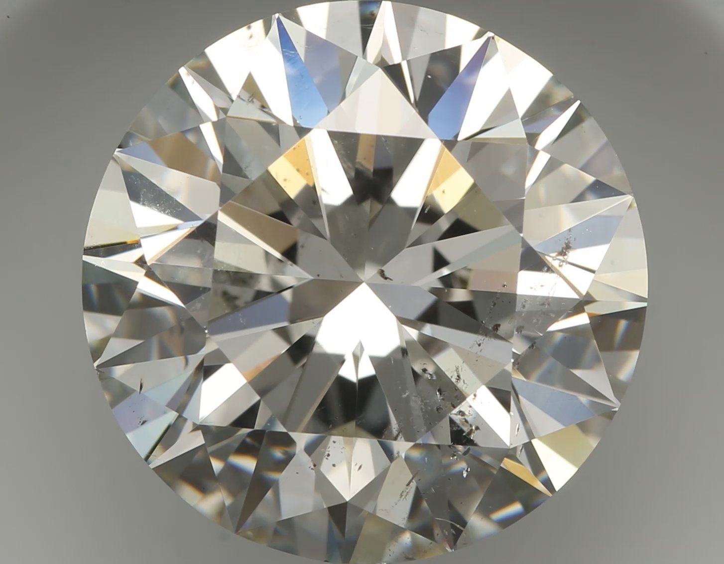 10.11ct J SI2 Rare Carat Ideal Cut Round Diamond
