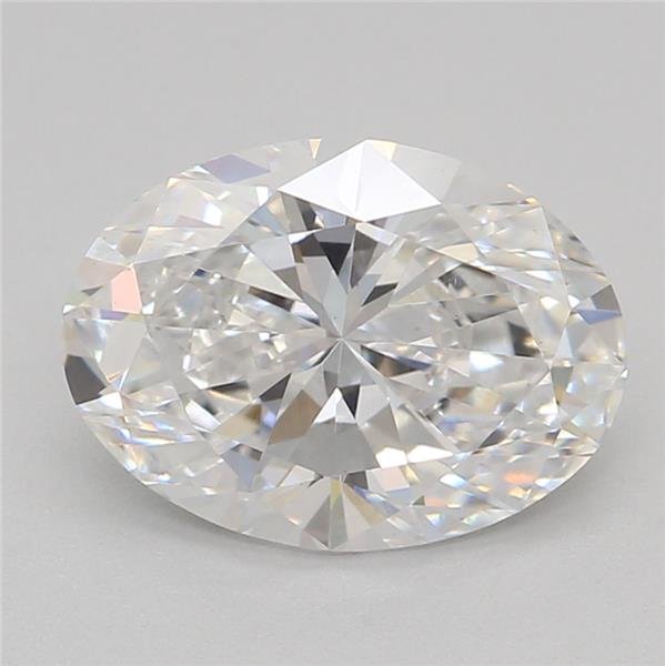 1.23ct D VS1 Rare Carat Ideal Cut Oval Lab Grown Diamond