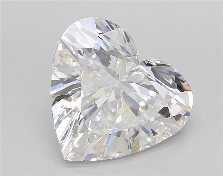 5.21ct G VS1 Excellent Cut Heart Lab Grown Diamond