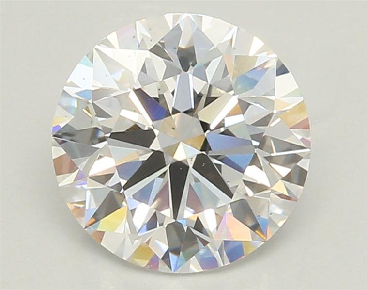 2.54ct E VS2 Rare Carat Ideal Cut Round Lab Grown Diamond